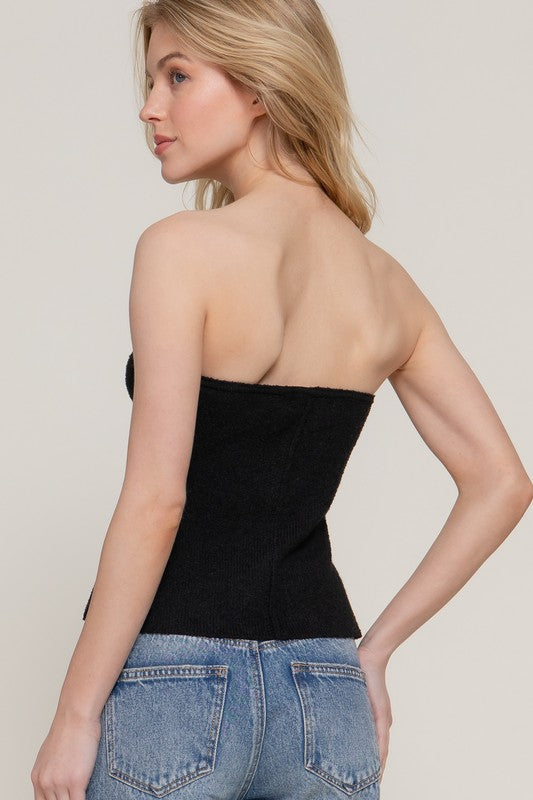 ROMY SWEATER TUBE TOP