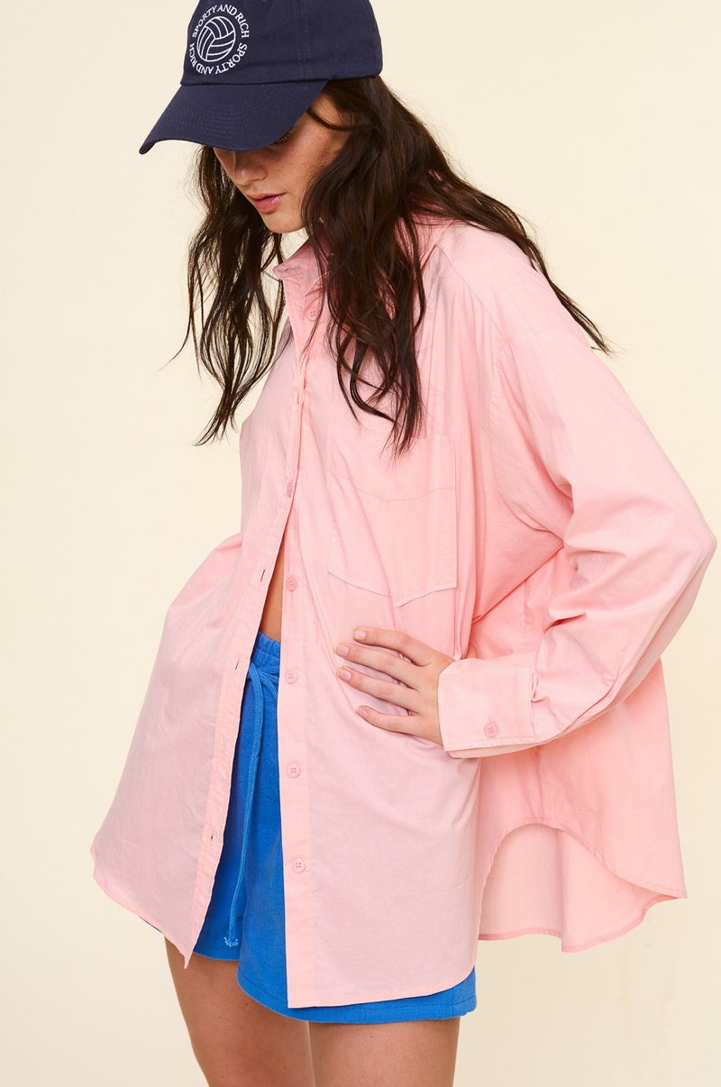 PAMELA BOYFRIEND SHIRT (BLUSH)