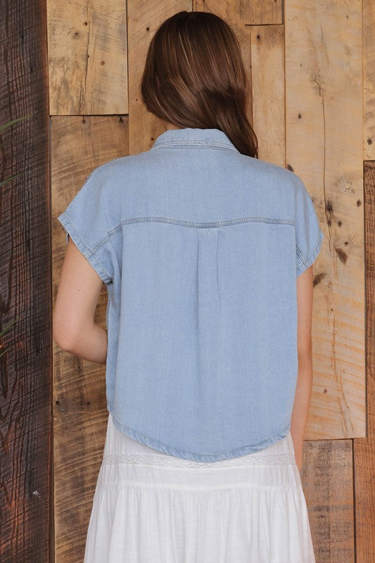 JENAY DENIM SHIRT