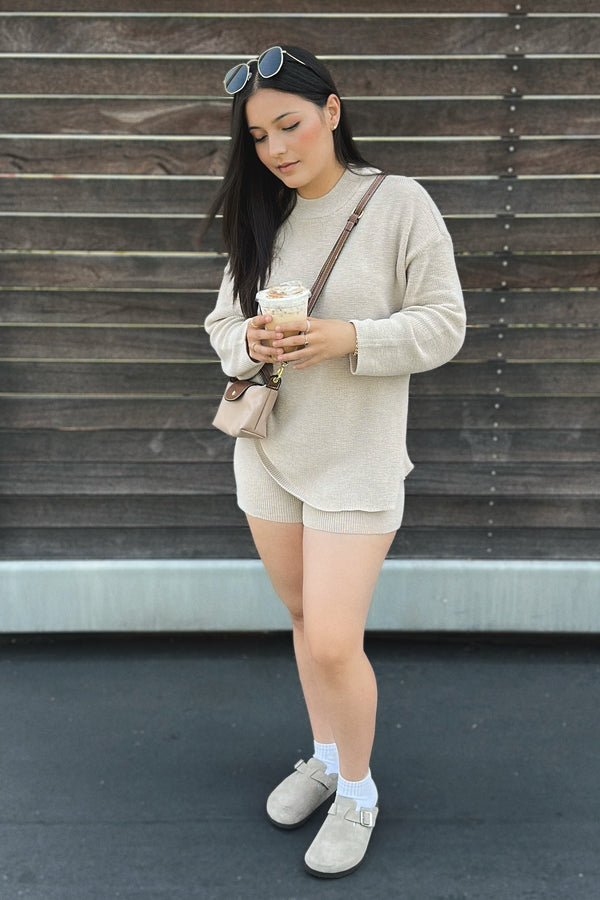 EMERY SWEATER SET (SAND)