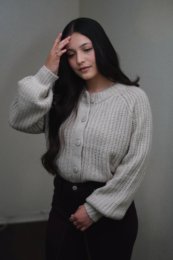 AMARA CHUNKY CARDIGAN
