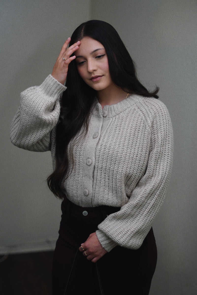 AMARA CHUNKY CARDIGAN