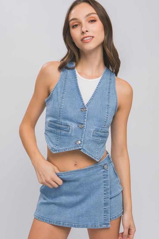 NEYLA DENIM VEST