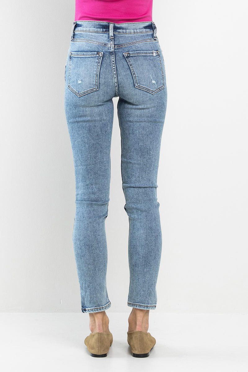 DELMA SKINNY HIGH RISE JEANS