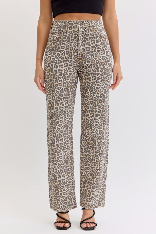 AURELIA LEOPARD JEANS
