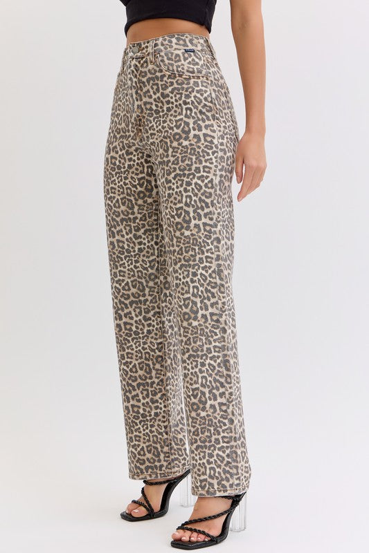 AURELIA LEOPARD JEANS