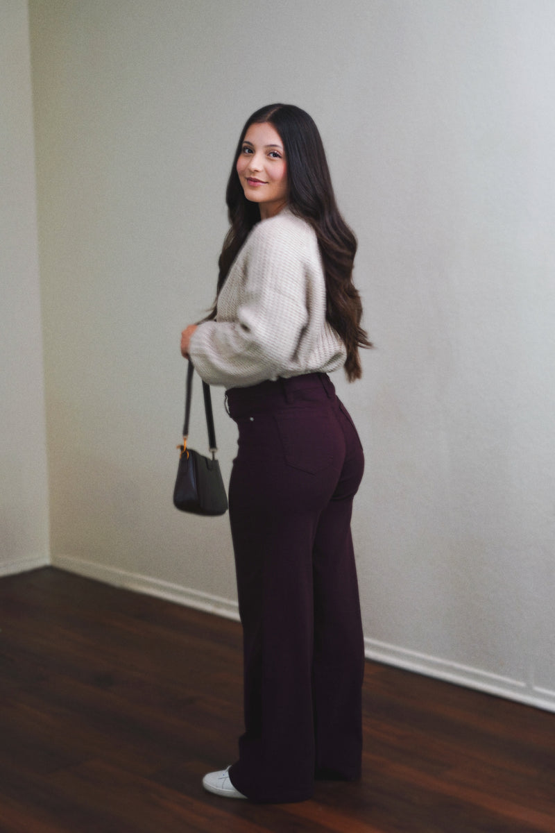 YESSI WIDE LEG PANTS