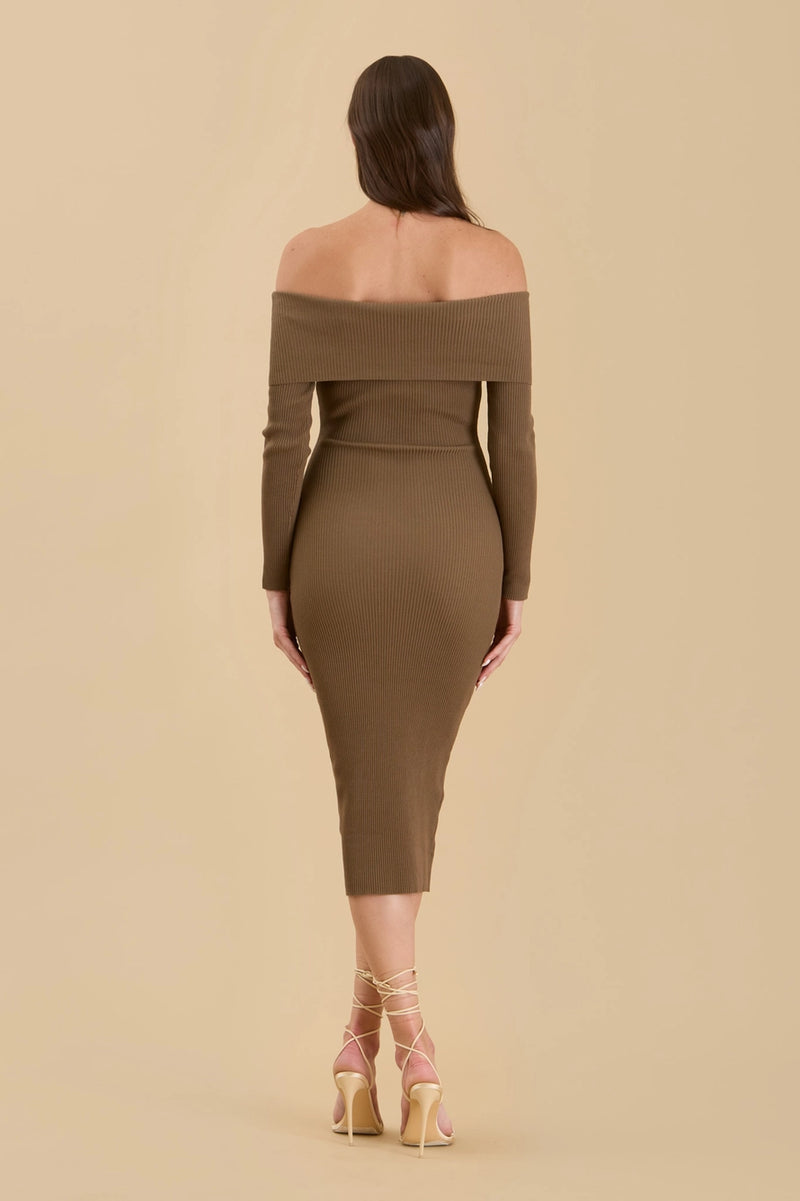 SOPHIA FOLD OVER DRESS