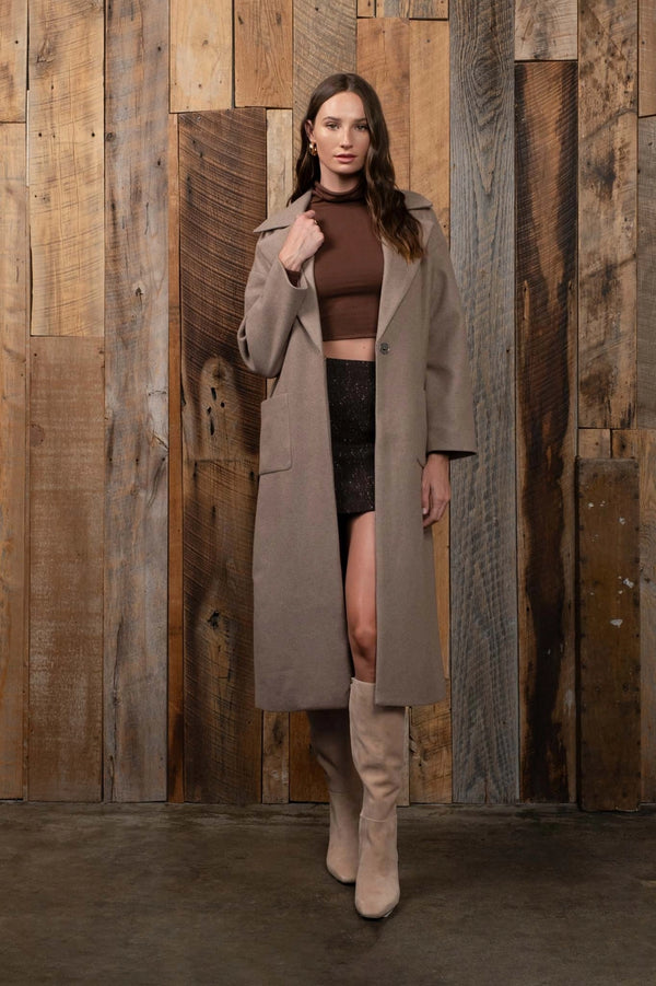 MADELYN LONGLINE COAT